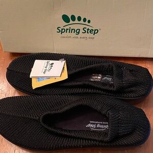 Spring Step Black Women's Shoes